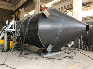 Esempio di silo realizzato su misura da CIF Carpenteria.