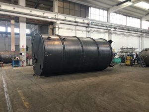Produzione di silos di stoccaggio